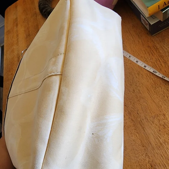 Coach Scribble Signature Cloth Bag - Picture 10 of 13